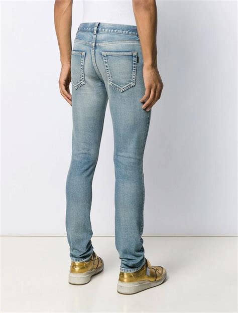 mens ysl jeans|saint laurent men's skinny jeans.